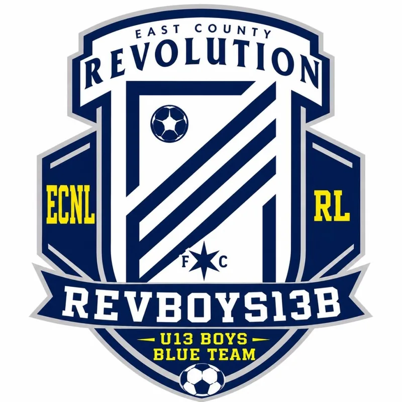 EC Revolution U13 Boys Blue crest