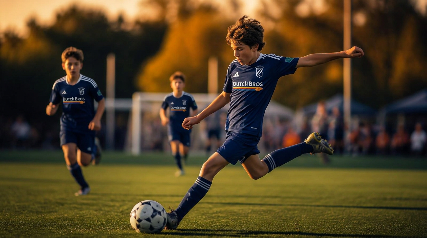 Rev Boys 13B vs Sheriffs FC match action